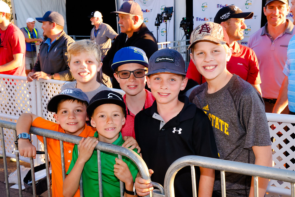 WMPhoenixOpen's tweet photo. Happy #FanFriday from the WM Phoenix Open! Who wants free tickets to #thepeoplesopen? Share this post and tag your squad and we’ll see who’s lucky! https://t.co/YJZ17BMTVM
