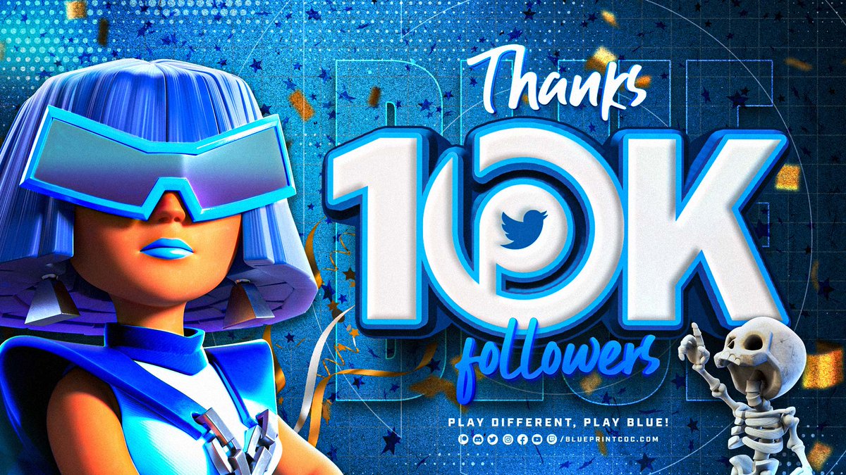 Hey everyone! We have reached 10K Followers! 🤩

A massive Thank You for such fantastic support over the years. Your Love drives us to do better every day! 🥰

With so many New Features &amp; Changes to 2023, We'll try our best for our community this year! 💙

#ClashOn #ClashEsports