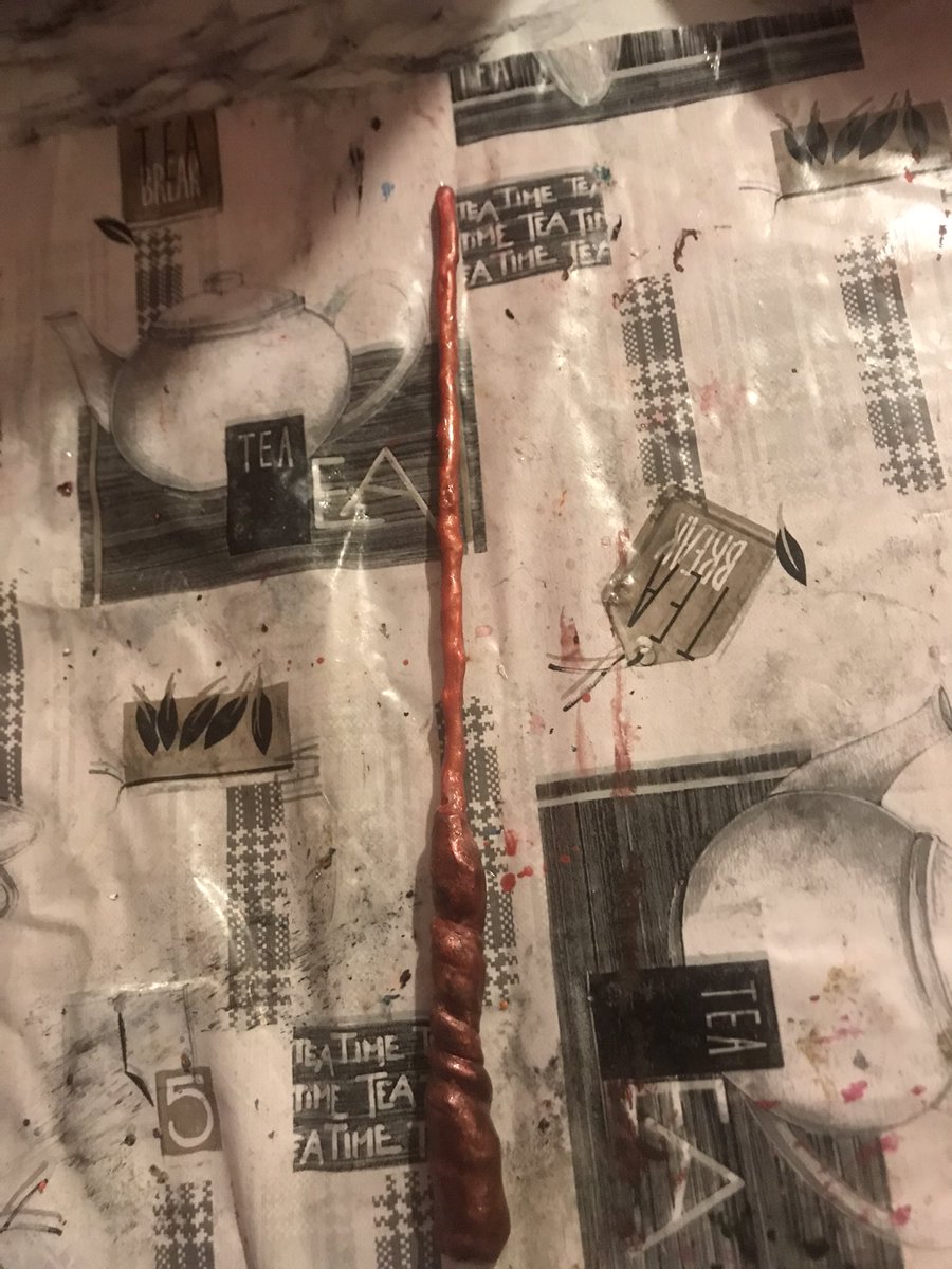 #witches #wizards #fairies and whoever else that needs a wand, I can make wands for you! For normal wands (like pics 1 and 3) they’re £20 each and more detailed wands (like pic 2) are £25 each - there will be boxes for them too and I will post pics when I have boxes sorted!