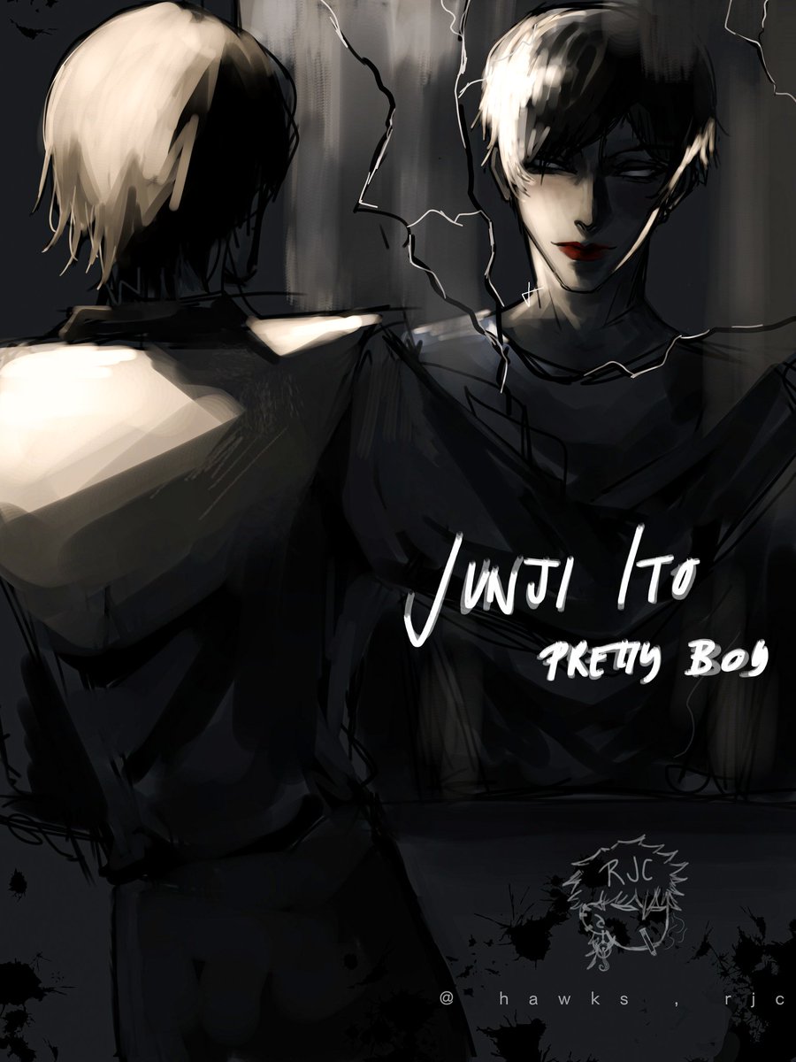 H0KVSU's tweet photo. #JunjiIto #JunjItoCollection #rjcarts #prettyboy #Fanart https://t.co/3xxk0kewCv