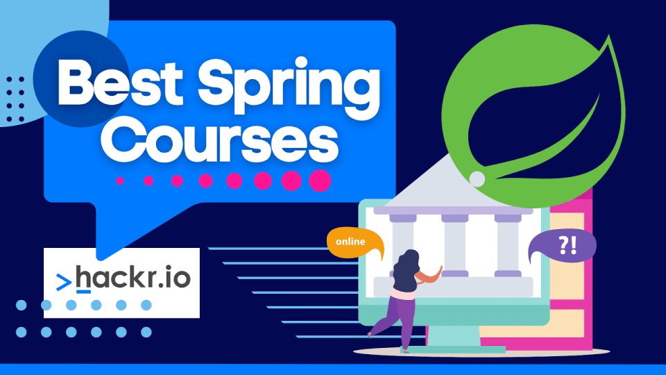 hackrio_'s tweet image. 10 Best #SpringCourses Online: Learn Spring #Framework in 2023: buff.ly/3wgDuIX 

To help you on your way, we’ve found the 10 best Spring courses in 2023, ranging from total beginner to offerings for experienced devs.