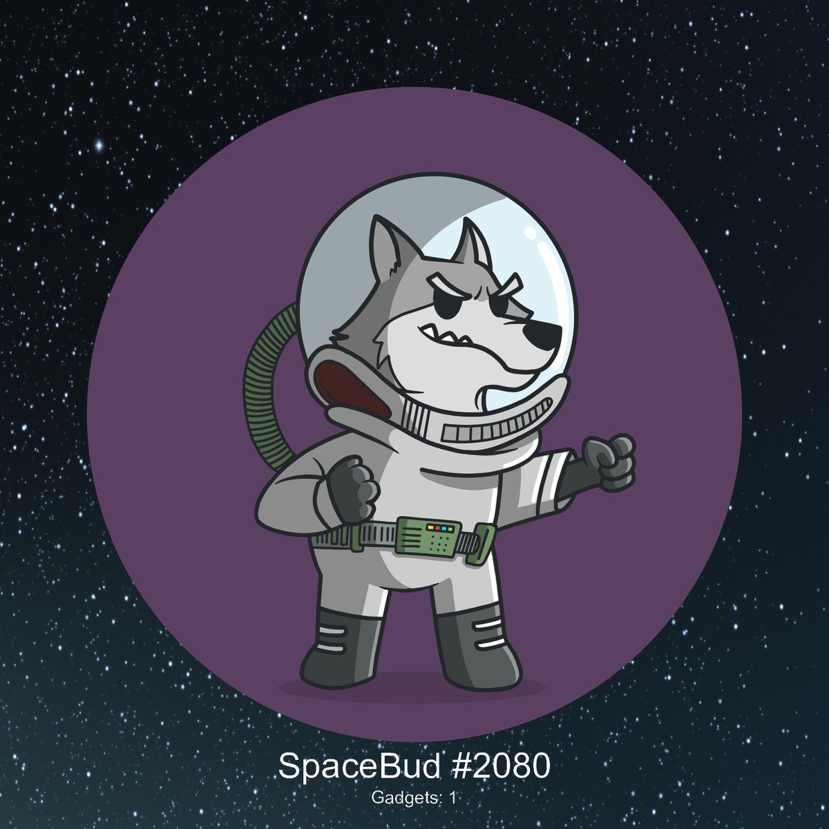 spacebudzlive's tweet photo. SpaceBud #2080 has been listed for 99000 ADA https://t.co/AjGZDc7WbN https://t.co/BpHQQr3F02