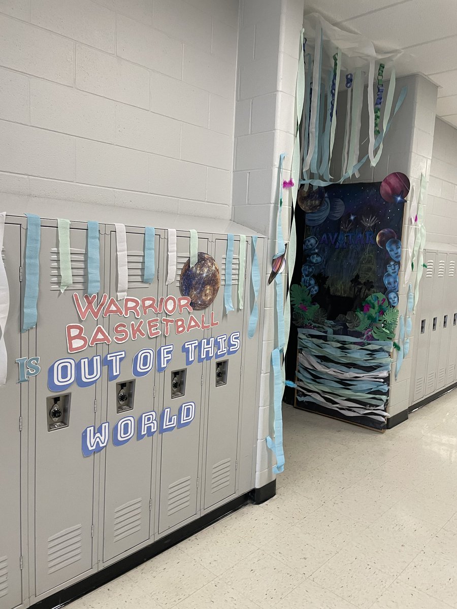mrscookghs's tweet photo. So proud of my fifth bell. We had a great time putting the door together and I think you are all winners!:) I hope you all have a great weekend, be safe at Coming Home, and GO WARRIORS! https://t.co/8wXVdnWwhb