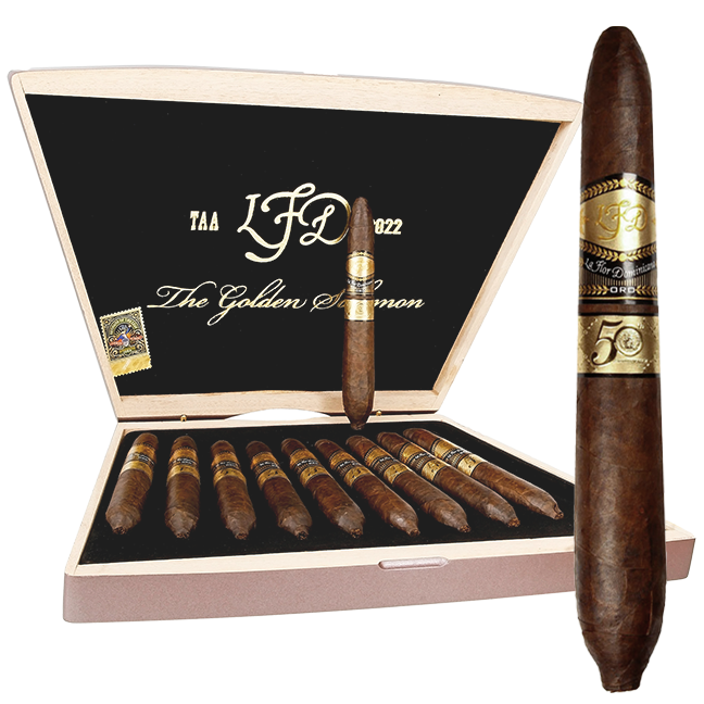 New La Flor Dominicana TAA 2022 "The Golden Salomon" now on line <a href="/iwanries/">Iwan Ries & Co.</a>.
Check 'em out Here:
iwanries.com/La-Flor-Domini…