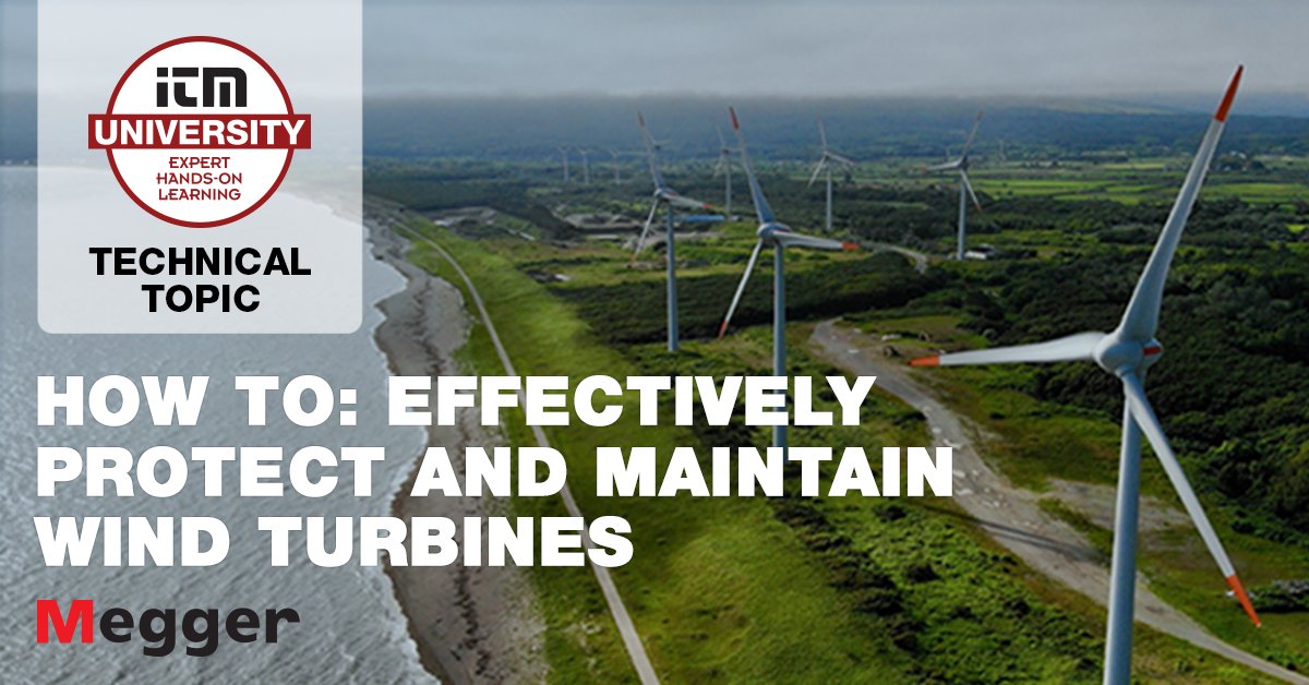 ITMinstruments's tweet image. Learn the best tips and tests to adequately protect and maintain wind turbines with our feature article: How to Effectively Protect and Maintain Wind Turbines.   
bit.ly/3XpUhVN
#turbines #greenenergy #wind