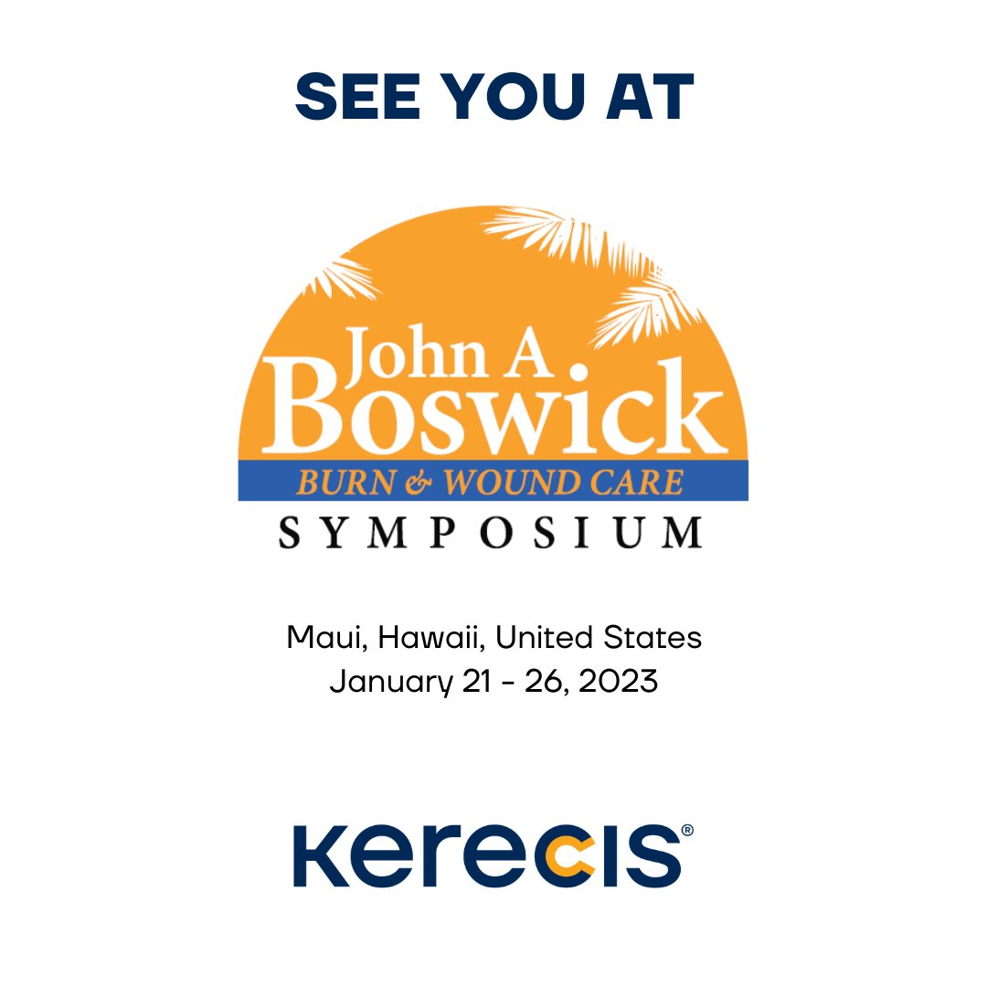 kerecis's tweet photo. Kerecis will be attending the 45th Annual #Boswick symposium in Hawaii next week! 🏖️🐟 Looking forward to meeting you all there. 
Learn more here: https://t.co/oBkkx0bKYT
#Kerecis #fishskin #burn #wound https://t.co/fmVTWUXwLV