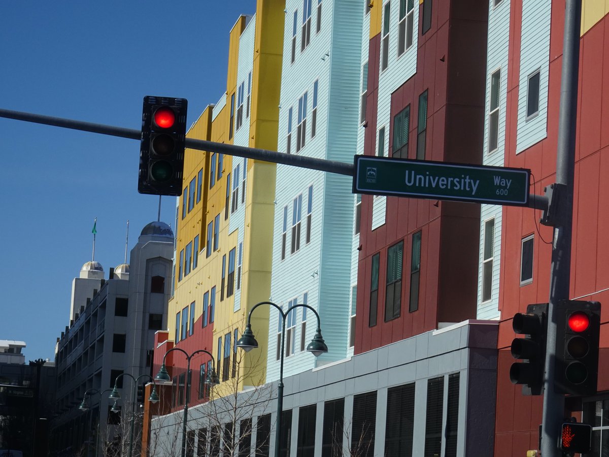 OurTownReno's tweet photo. #universityway Interesting how in #Reno some people very quickly get their way, in this case literally, while others are ignored for years, like those seeking a safe parking lot and a safe camp other than the one being run at the Cares Campus. https://t.co/ntOnsRnn6t