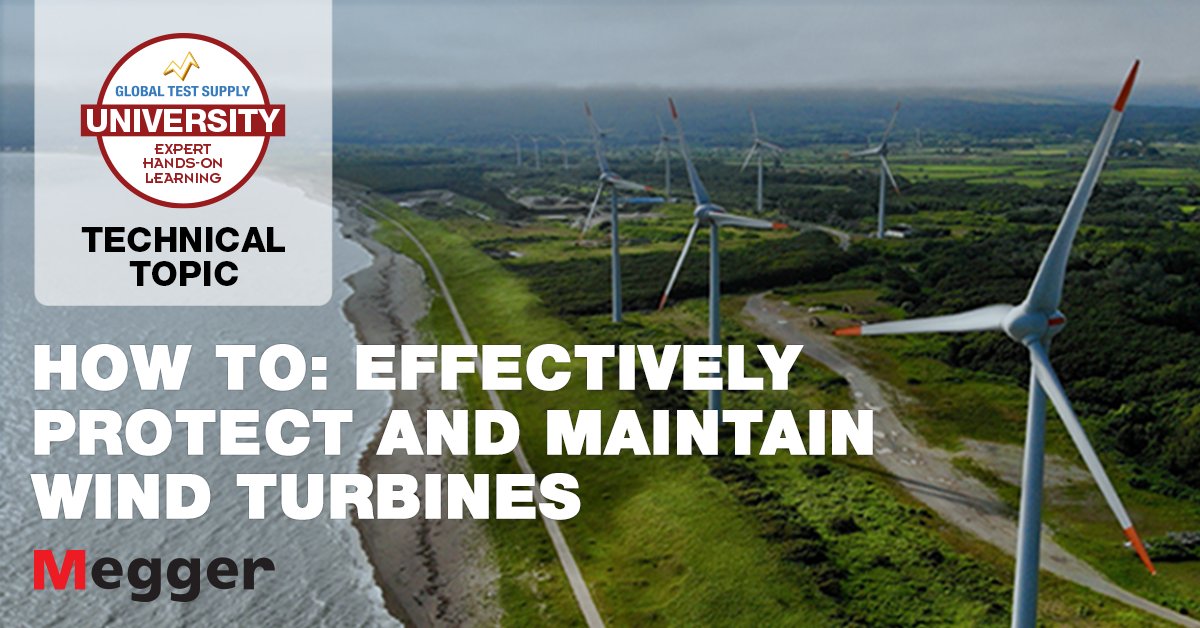 Learn the best tips and tests to adequately protect and maintain wind turbines with our feature article: How to Effectively Protect and Maintain Wind Turbines.   
bit.ly/3Hh3xpB
#turbines #greenenergy #wind