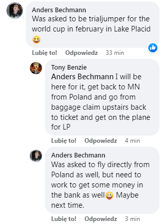 borek99's tweet photo. Gdyby ktoś się zastanawiał to 🇺🇸 Tony #Benzie ma być przedskoczkiem na PŚ w Lake Placid, na który wróci prosto z... MŚ weteranów. 🇺🇸 ewidentnie mają problem z obsadą tej roli, bo podobną ofertę dostał też inny weteran - 🇳🇴 Anders #Bechmann (rówieśnik Kasaiego) #skijumpingfamily https://t.co/RAXtZIhBmd