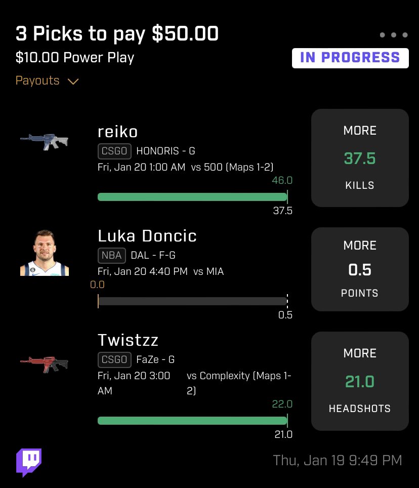 WinningDaeddy's tweet photo. Don’t let me down Luka https://t.co/MQ67qcM7KY