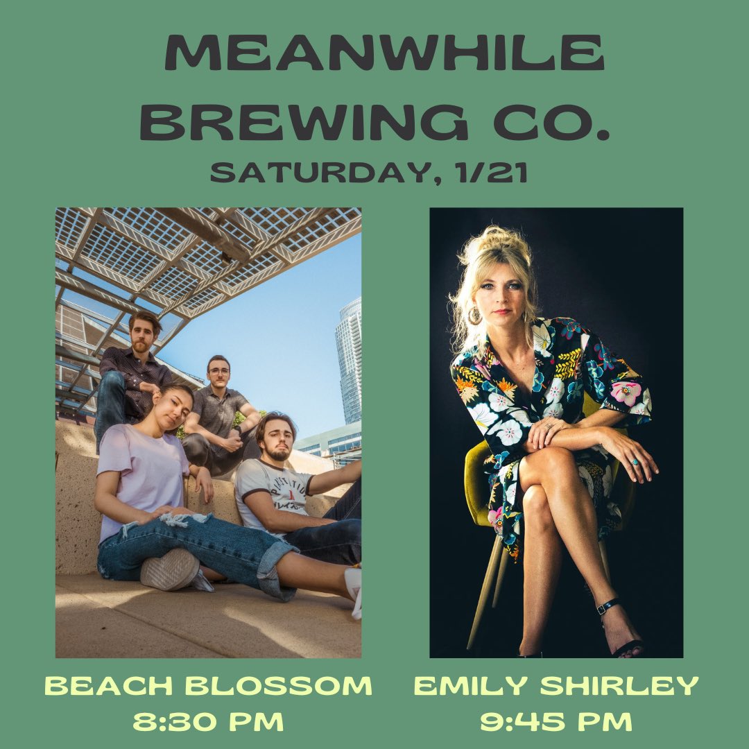 We’re back from the depths of winter and are ready to greet 2023 with a big kiss 💋 

Come dance with us at <a href="/meanwhilebeer/">Meanwhile Brewing Company</a> on Saturday (tomorrow) at 8:30 pm! WE’VE MISSED YOU 💖💖💖