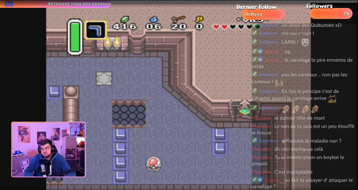 NovariaTV's tweet photo. Semaine 3 (Partie 2) : Suite de Zelda 'A link to the past' sur la chaine ! La fatigue n'arrivera pas 
à bout d'@_Ascure !
📢En cours sur https://t.co/hsgYAu3eXN 😎
@Stream_Francais @RT4French @RT_StreamQc @RtCocorico @RTStreamee @French_Retweet @Retweelgend @TwitchHelpFr https://t.co/7skMIbVDxT