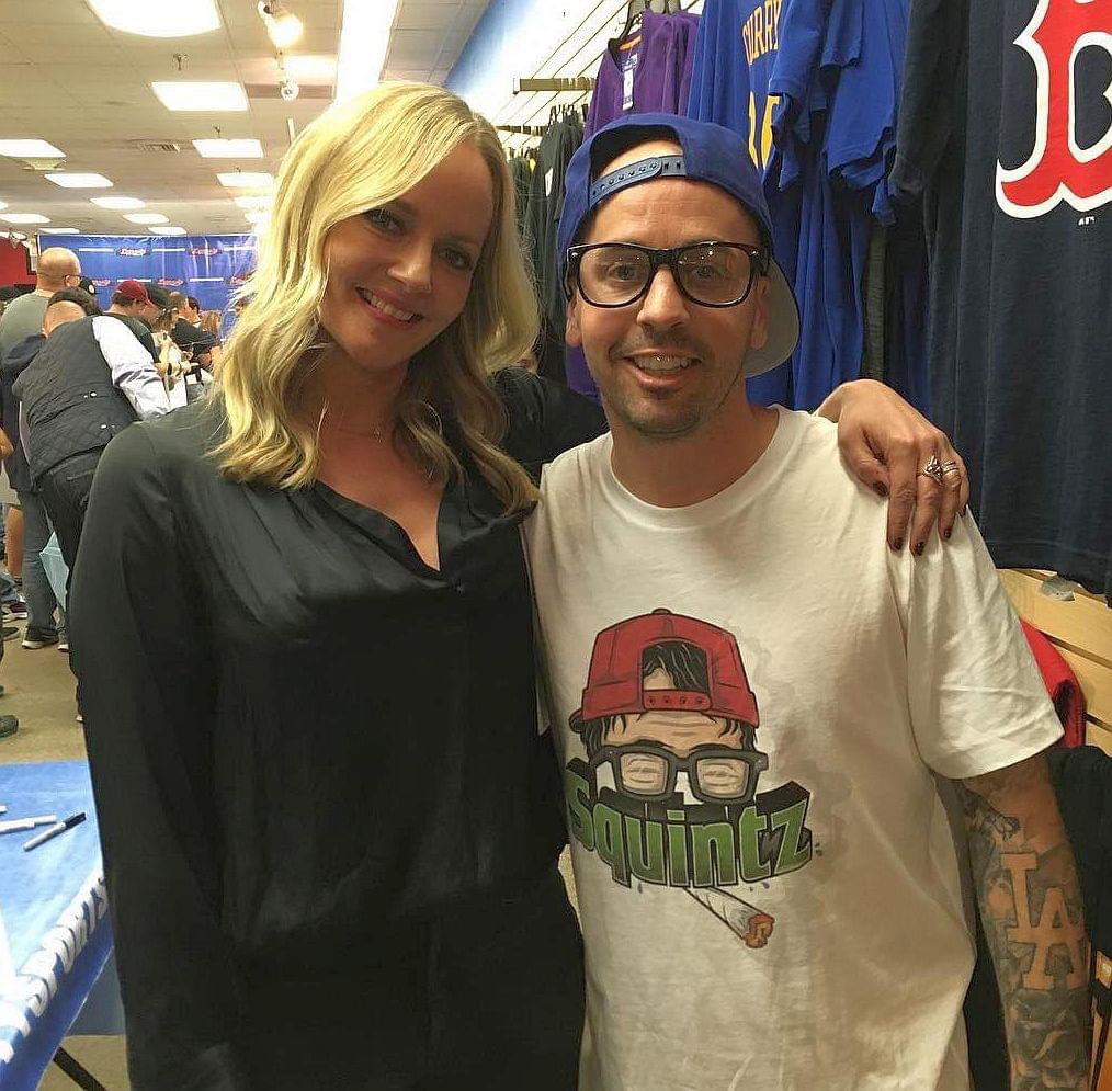 Wendy Peffercorn and Squints reunited 30 years later. Awesome.