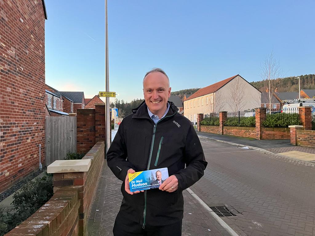DrNeilHudson's tweet photo. Great to be out on the doors talking to residents in Penrith. I and my team are out regularly across #PenrithAndTheBorder, keen to hear your issues and priorities. Really helps me champion your issues in Parliament and here in Cumbria.
#YourPriorities =
#OurPriorities https://t.co/xFFMSOAE1T