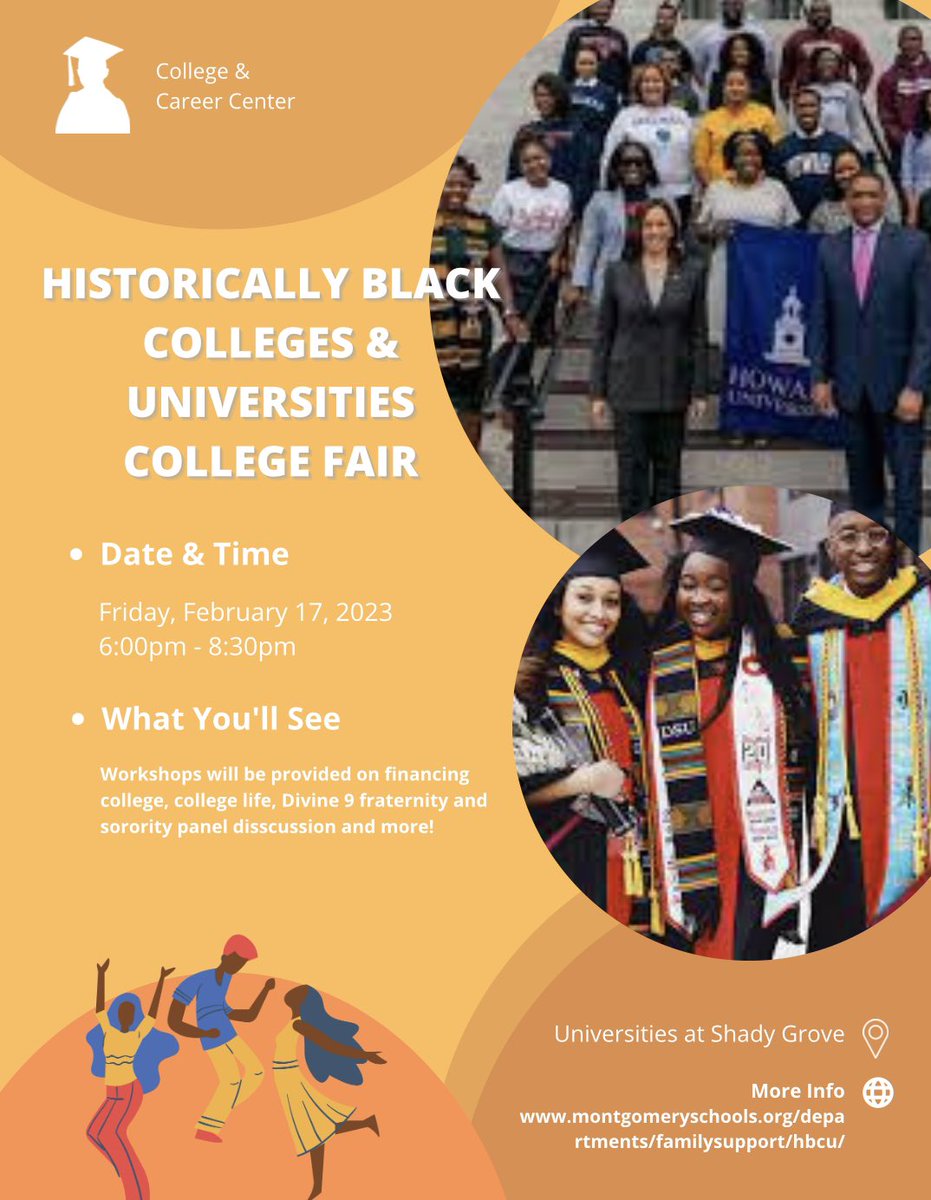 Hey Rams! It’s that time of year again. Don’t miss your chance to hear from tons of historically black colleges and universities, Attend workshops and much more! Link in bio!