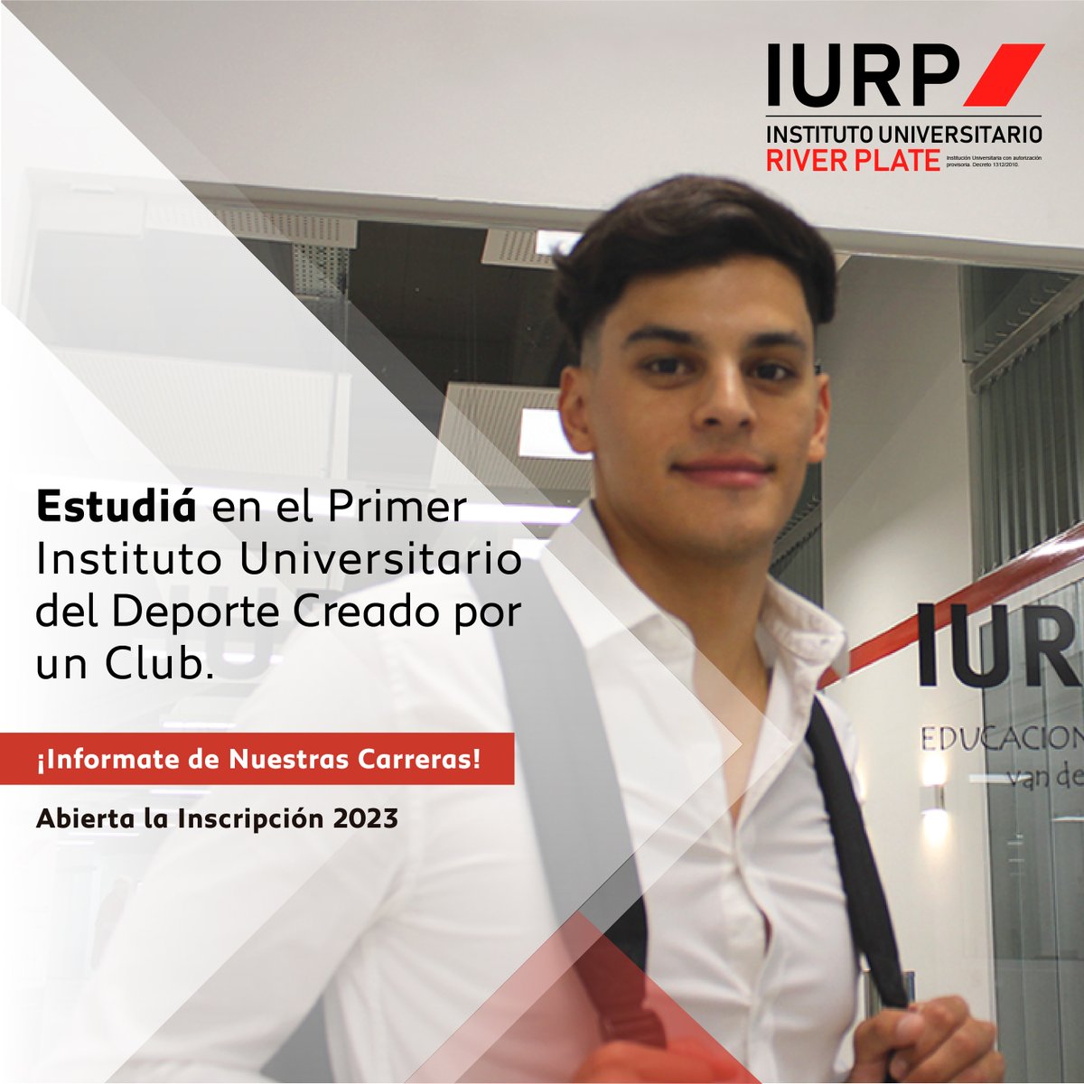 IURPoficial's tweet photo. ¡Comenzá tu carrera en marzo!
Modalidad presencial y a distancia.
Ingresá acá para más información: https://t.co/FqAietnFZd
⚽ Educación y Deporte van de la mano.
¡Estudiá en el IURP!
#EstudiaEnIurp #RiverPlate #IURP #EduCARP https://t.co/PDn2pw9L5H
