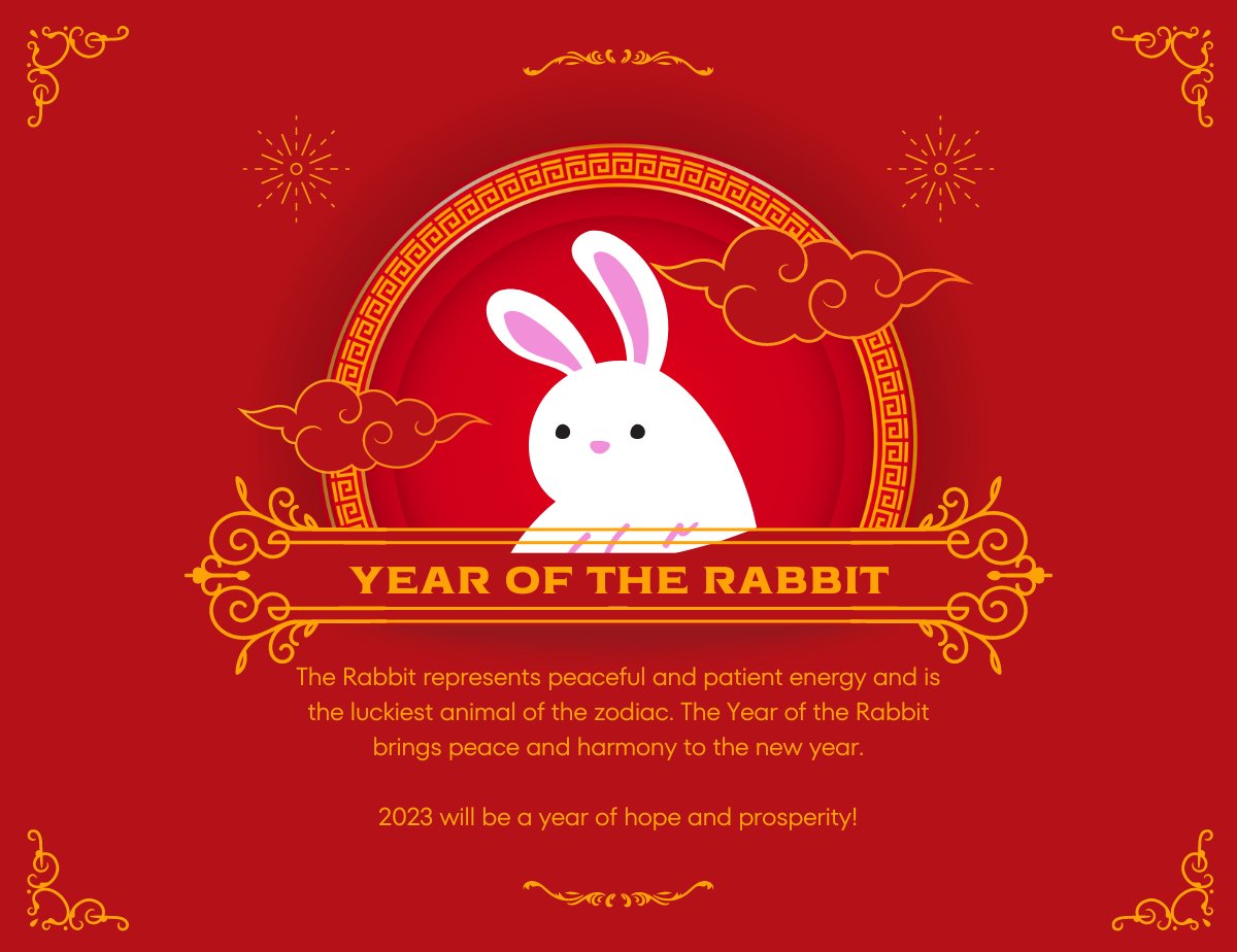 APO_printing's tweet photo. Kung Hei Fat Choi! This Sunday kicks off the Lunar New Year -- Welcome Year of the Rabbit! 🐰 https://t.co/KBzJJPGHFG