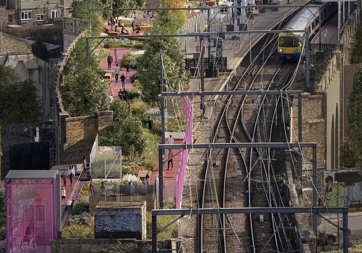 Beyond excited to announce that the Camden Highline has been granted planning permission. 

The Camden Highline will run for 1.2km of disused railway to creative an accessible green space for commuters and visitors. #CamdenHighline #Camden
