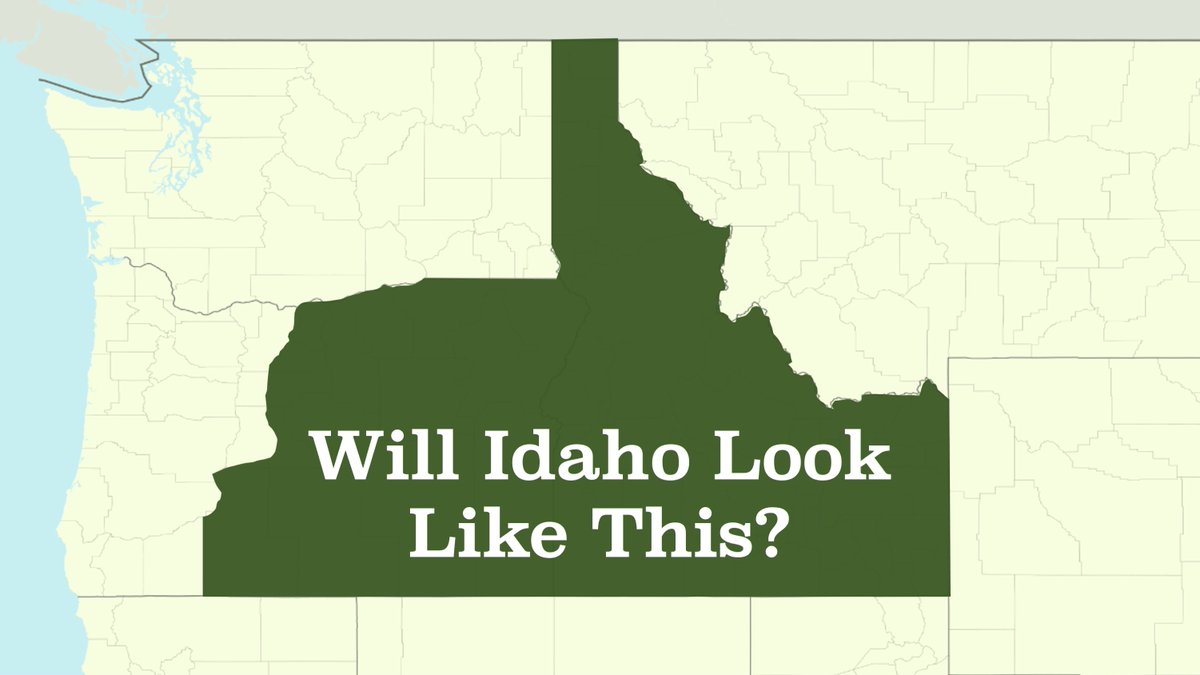 beatmastermatt's tweet image. I just posted a new video about the possibility of Idaho soon looking like someone giving the middle finger.