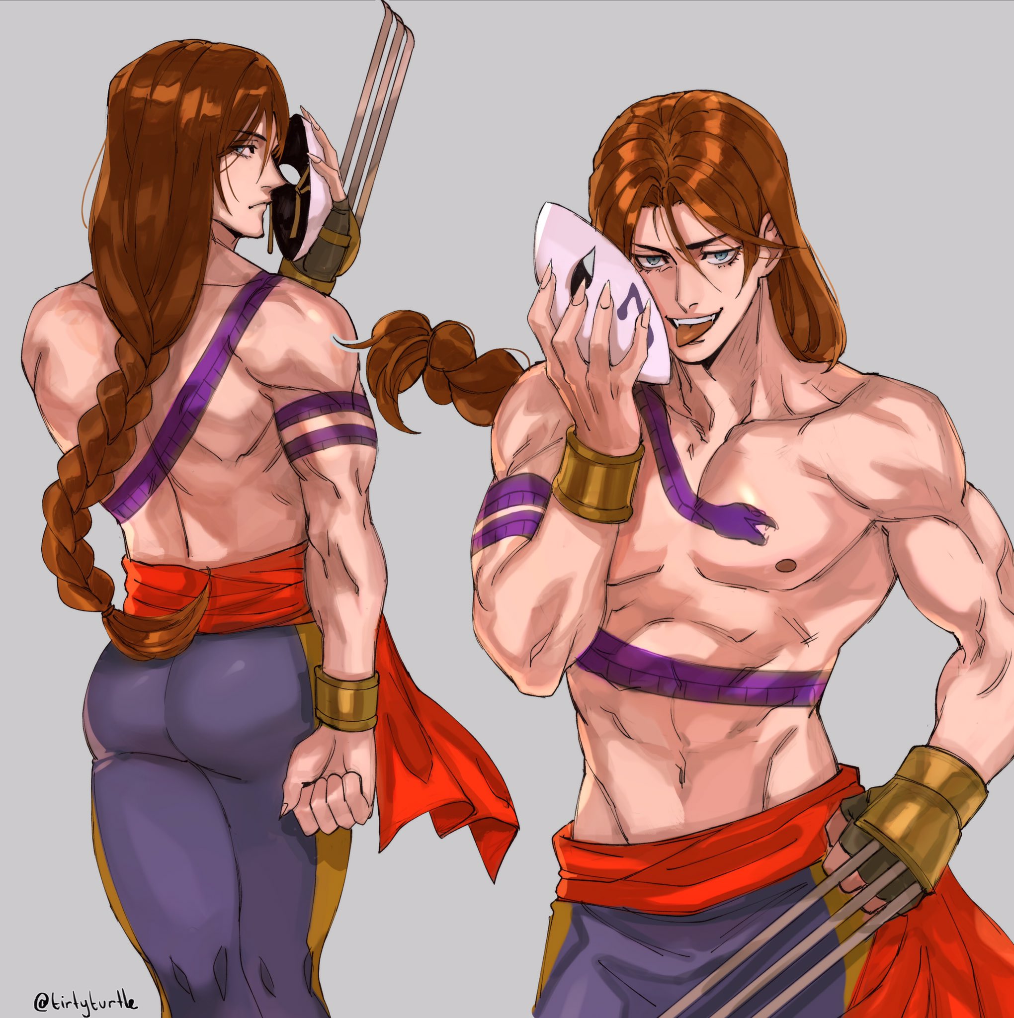 Ken x Vega #streetfight #streetfighter2 #animesviral