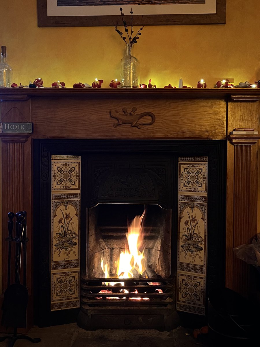 Been out in the cold today so only one thing for it…

#fireson #realfire #ecofuel (before you ask!) 😉