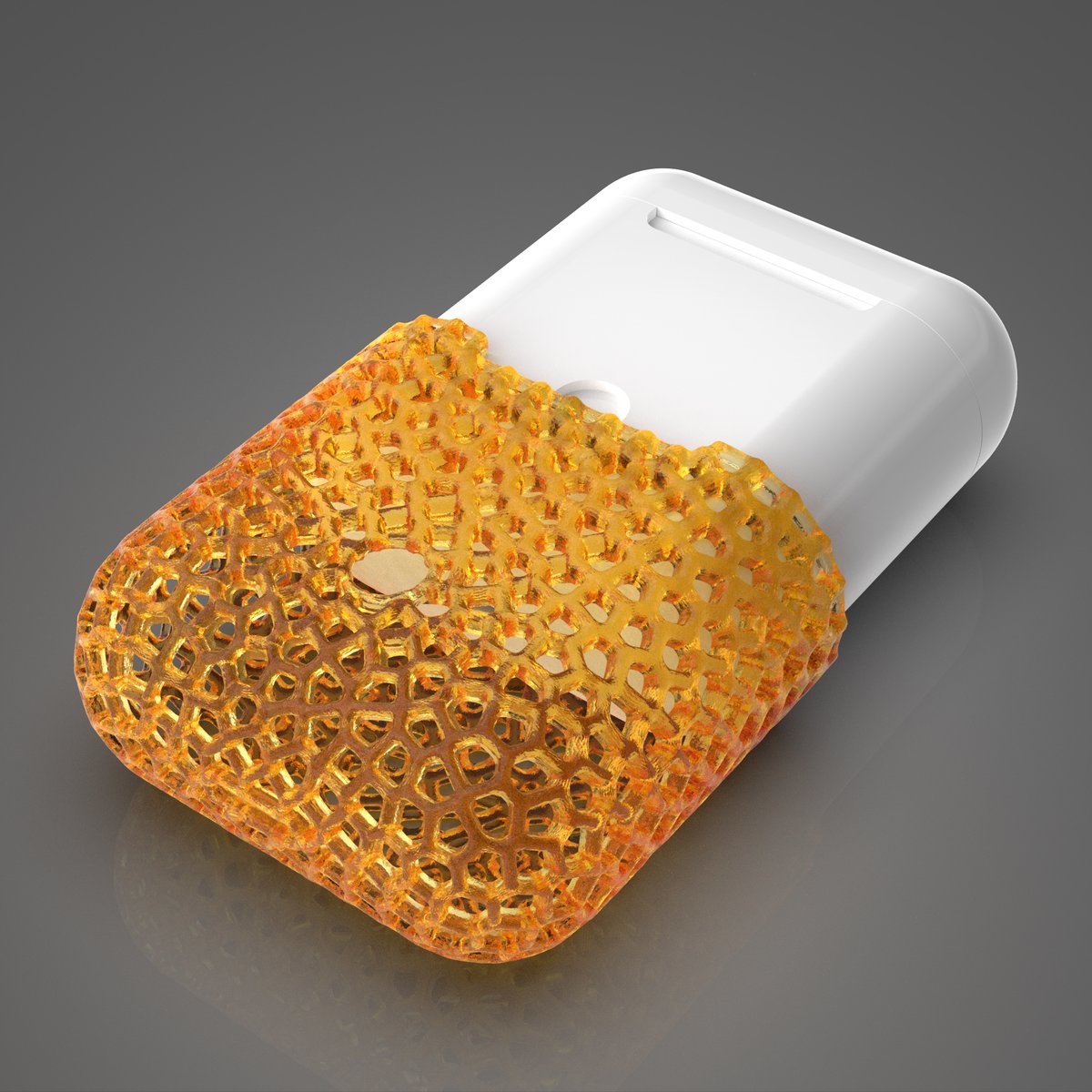 PolySpectra's tweet image. Some #implicitmodeling to kick off the weekend.
Everyone is unique and their earbud cases should be too. 3D printed Voronoi lattices can spice things up!
What do you think of this idea?
@nTopology #topologyoptimization #3dprinting #additivemanufacturing #engineeringdesign