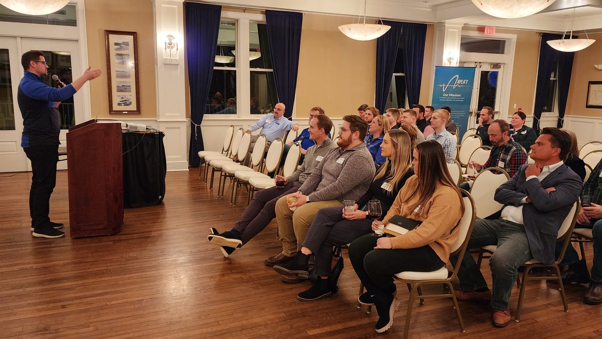 AmplifyOsh's tweet photo. Thank you everyone who attended our Ideas Amplified event last Thursday! We heard a fascinating presentation from Tanner Londo of Arctic Wolf on how to leverage an operational approach to maximize cybersecurity compliance. Great job Tanner! https://t.co/l6AcwhKqBv