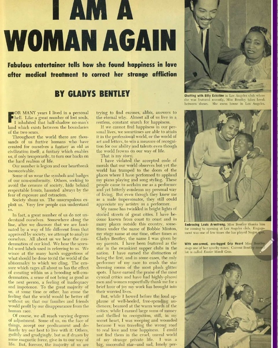 DuchessCashmere's tweet image. Next Month I will be rocking the mic in Bay St. Louis for a Black History program.
I'm honoring Gladys Bently.... Black Butch icon from the Harlem Renaissance
#BLACKFIRST #blackpoets #HarlemRenaissance  #queer #qwoc #blackstuds #lgbtq #lgbtqia #blackpride