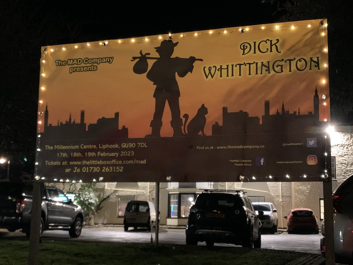 Family friendly Pantomime, come and see this fantastic show from this award winning company book your tickets; matinee and evening performances available 17-19th February thelittleboxoffice.com/mad/book/event…