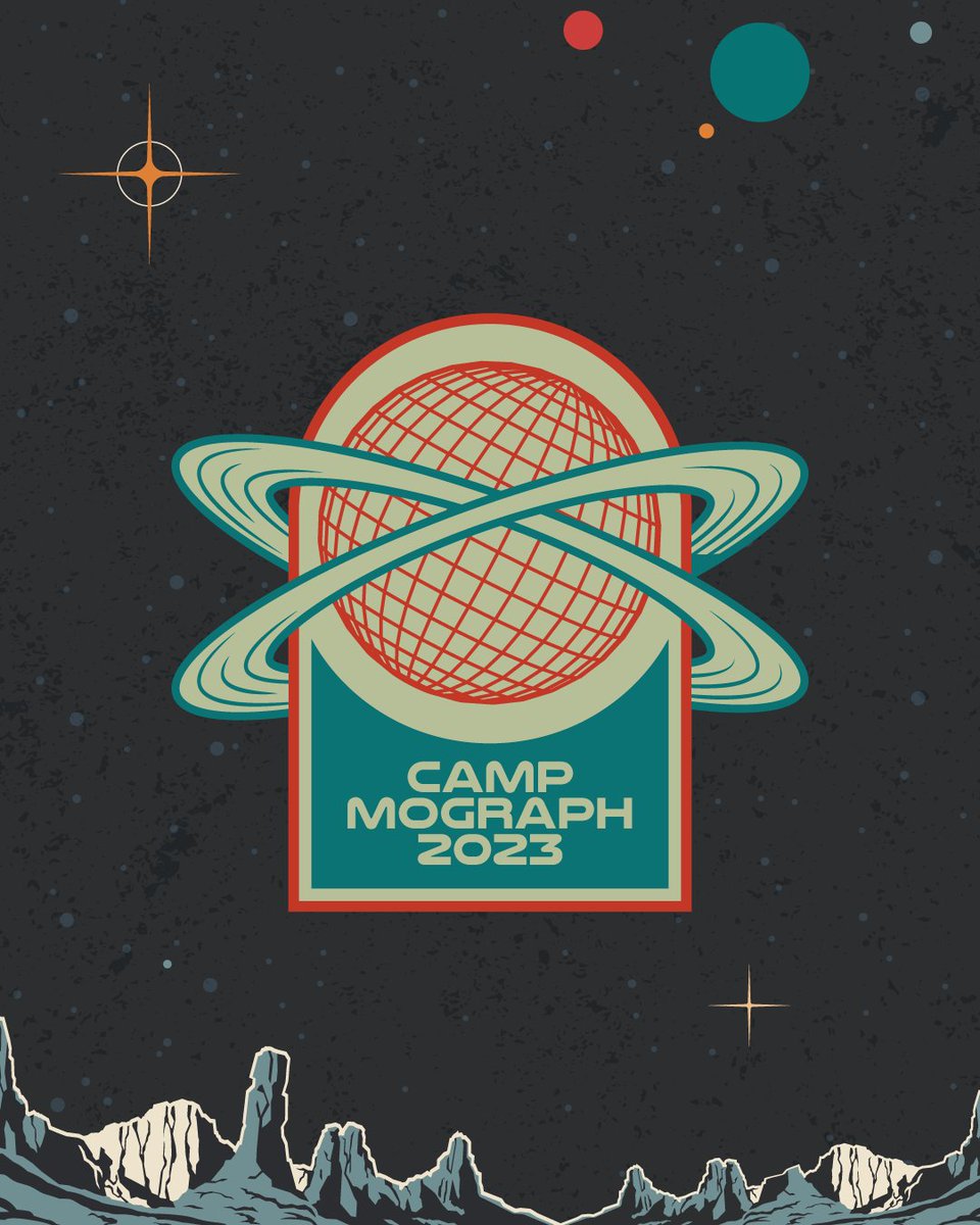 CAMP MOGRAPH 2023⁠
🚀Prepare to blast off 🚀⁠
⁠
September 14-18, 2023⁠
Elbert, Colorado⁠
⁠
Tickets on sale 4/20/23⁠⁠
CampMograph.com⁠

#campmograph #mograph #motiondesign #motiongraphics #animation