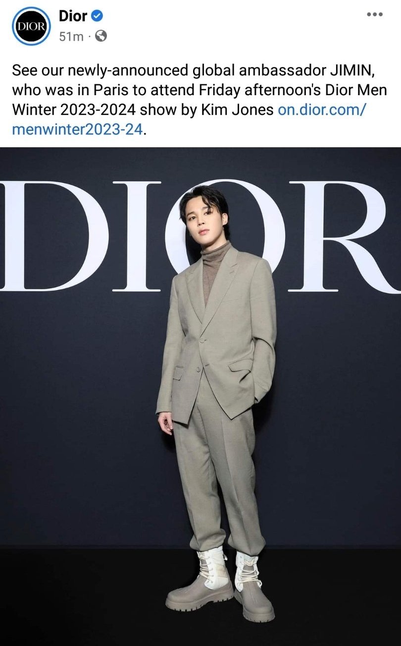 dior male ambassador
