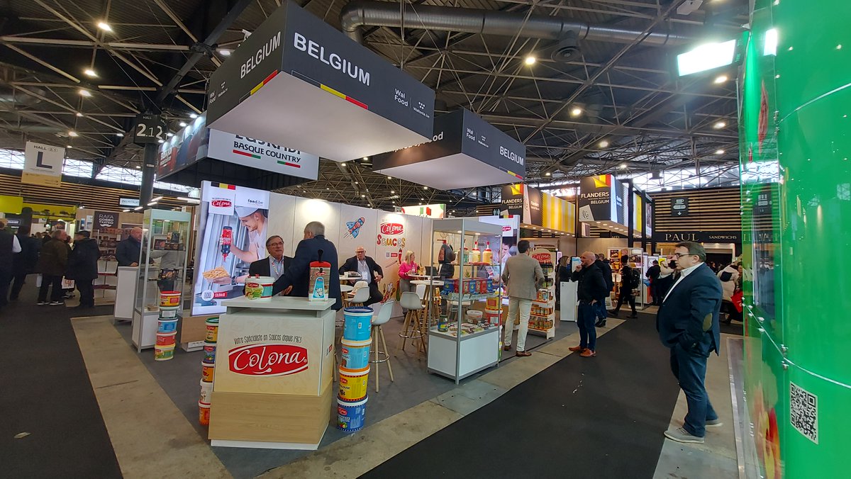 BELGIUM Wallonia au #SalonSIRHALyon2023 🇫🇷, salon de l’hôtellerie et de la gastronomie 🥖🧀🍷🍽🍾 !
Rejoignez-nous dans le hall 2.1 stand JK23.
#SIRHA #WALFOOD #Walloniaexport #wallonia  #awexlyon