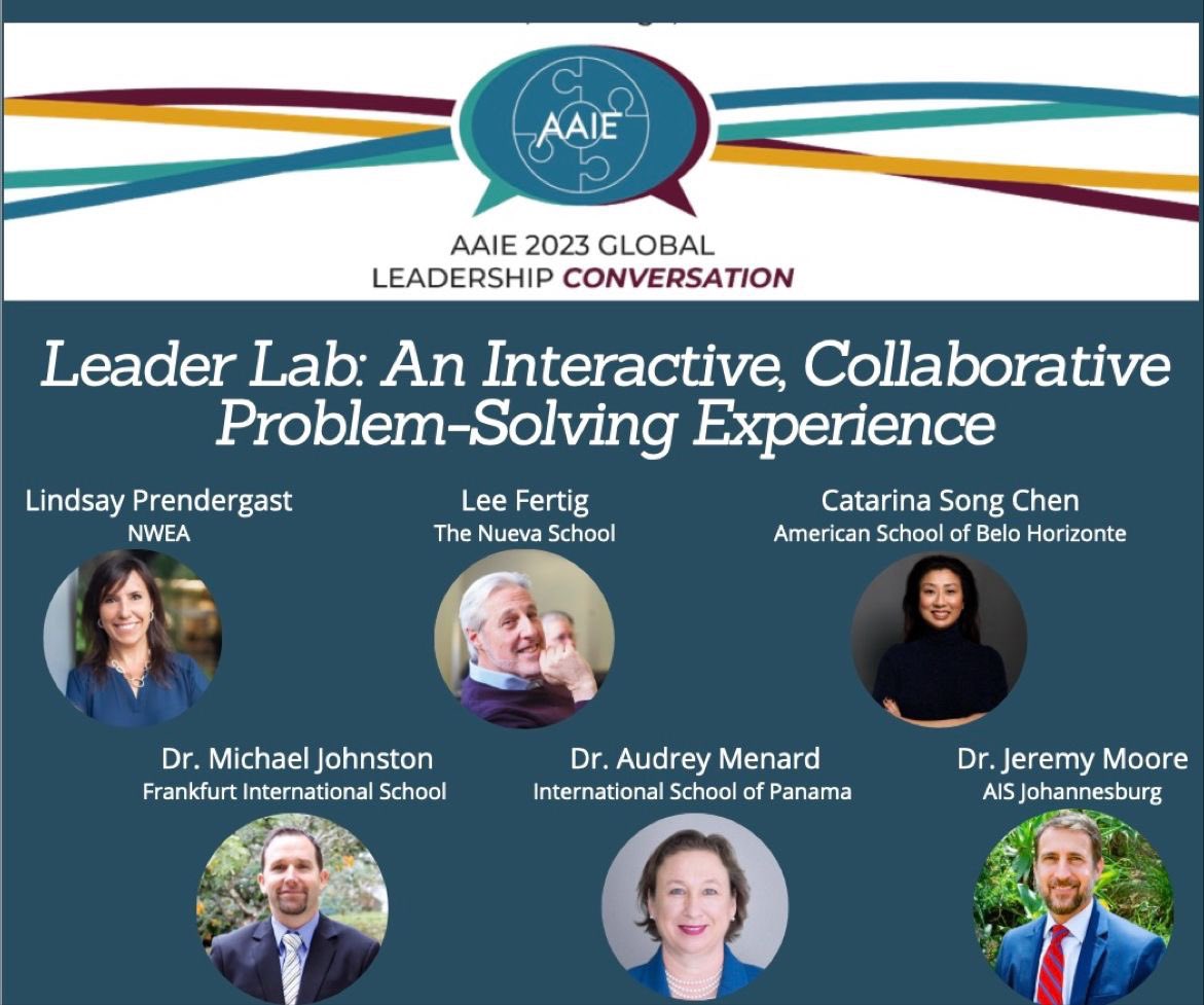 International education. Global leadership. Join us at @AAIEGlobal for a collaborative learning session!
@schoolrubric @SchoolRubricEWB @PioneeringNow @amisa_us @EABH