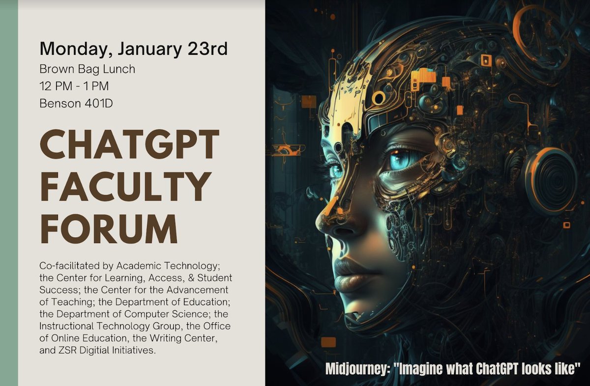 WFU Center for the Advancement of Teaching tweet media