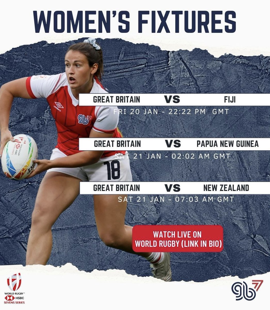 Good luck @shonacampbell76 and @lisathomson10 at the Hamilton 7s this weekend . Go well GB7s #GB7 @HSBCNZ7s