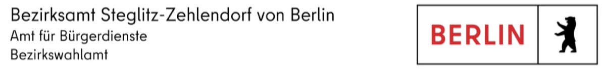 Bitte sprechen Sie mich künftig als designierten Wahlvorstand für die Berlin-Wahl am 12. Februar an. Danke.