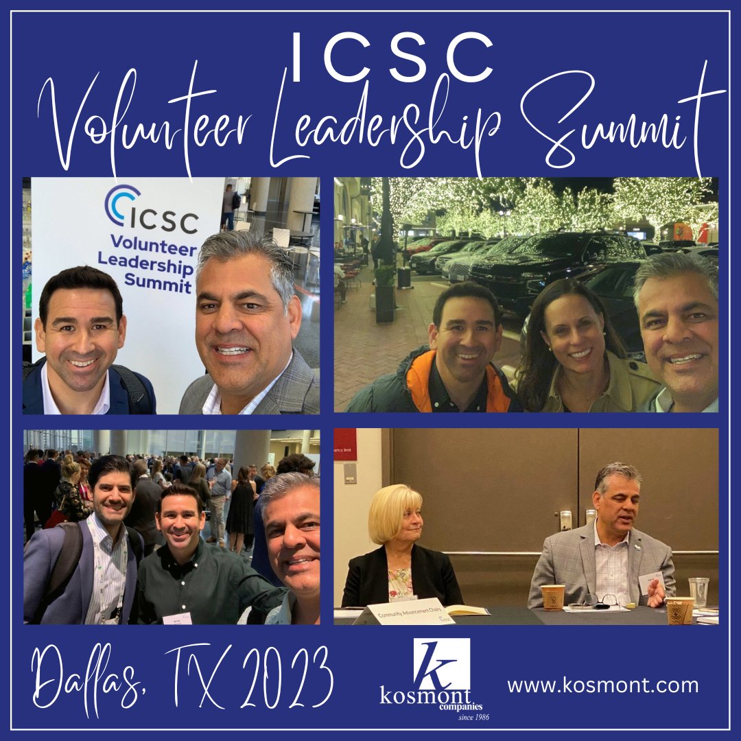 #ICSC It’s about community and collaboration.