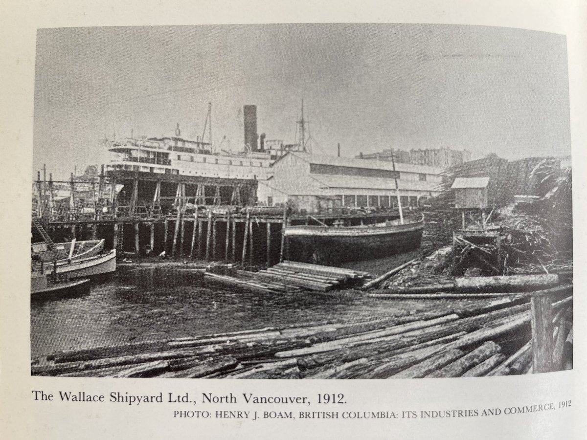 MarksGonePublic's tweet photo. A #NorthVan Librarian pointed this book out to me. I was happy to see North Vancouver was well represented. #History #ShipyardsNV #Shipyards #ShipRepairs https://t.co/b3LSQJtL5g