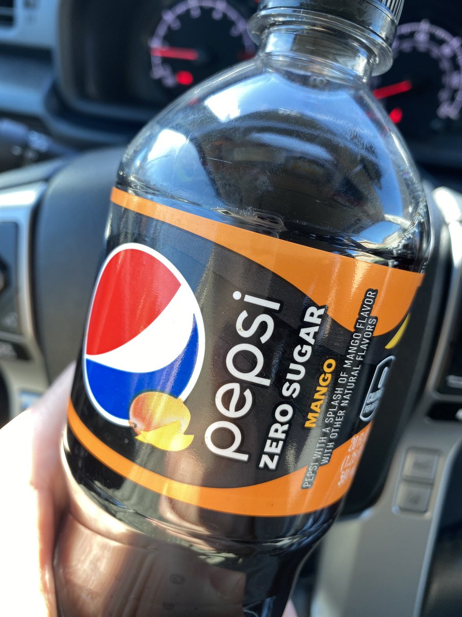 What’s this? Mango?! I’ll report back my findings. #PEPSI