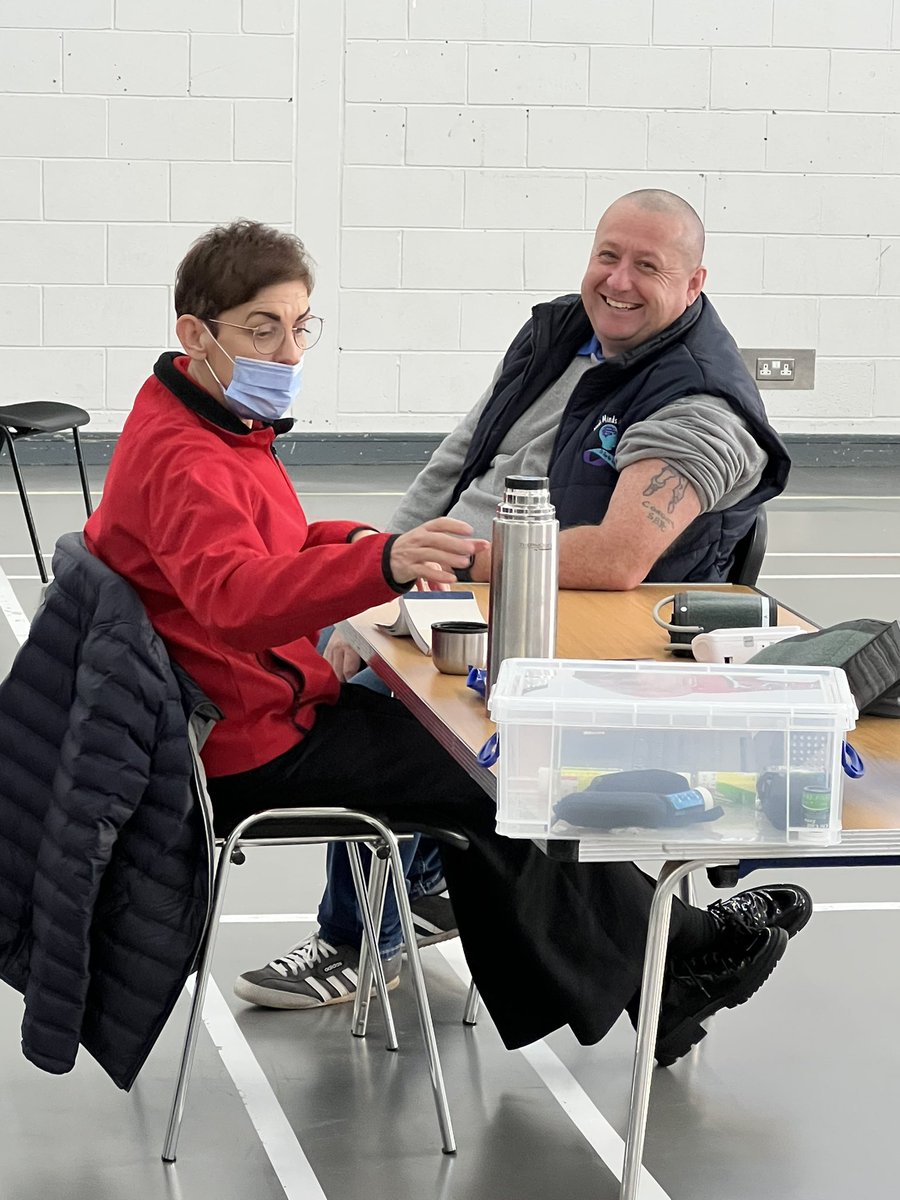 CharterNI's tweet photo. A fantastic turnout for our Health day today.  With thanks to Cancer focus, Chest heart and Stroke, Tullycarnet Boxing Club, Hanwood Gym, Sustrans and the Haven for all the health and well-being checks and advice. Supported by Department of Communities. https://t.co/uonLum8WVe