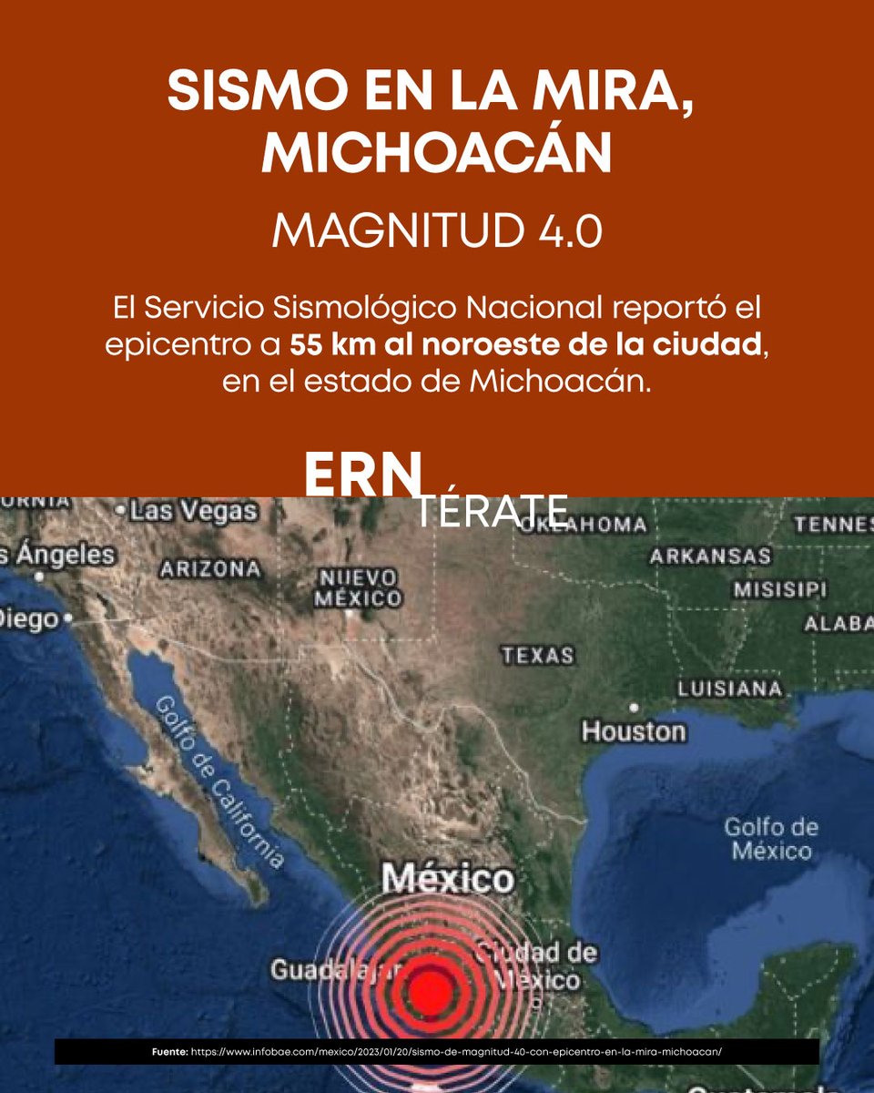 ERN_Riesgos's tweet photo. ¡ERNtérate en 1 minuto! Ve las noticias más importante de las semana. Infórmate y comparte. 

__

#ERN #VanguardiasTecnologicas #tecnologia #noticias #noticiasdesastresnaturales #prevencion #desastresnaturalez #tecnologiamexicana #mexico #noticiasmexico #ERNtérate https://t.co/P7UB7PzhKB