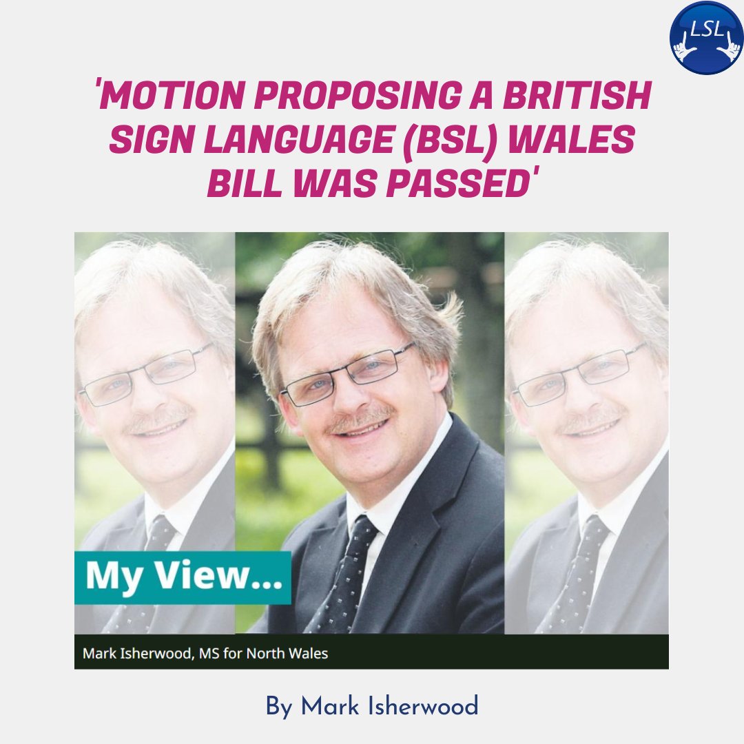 'Motion proposing a BSL Wales Bill was passed' - mailchi.mp/daf9280484e6/o…
