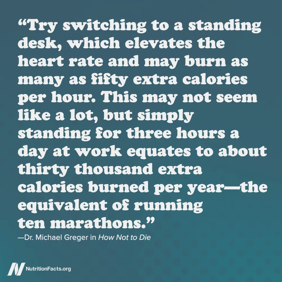 Michael Greger, M.D. on Twitter "Those who sit most of the day and don