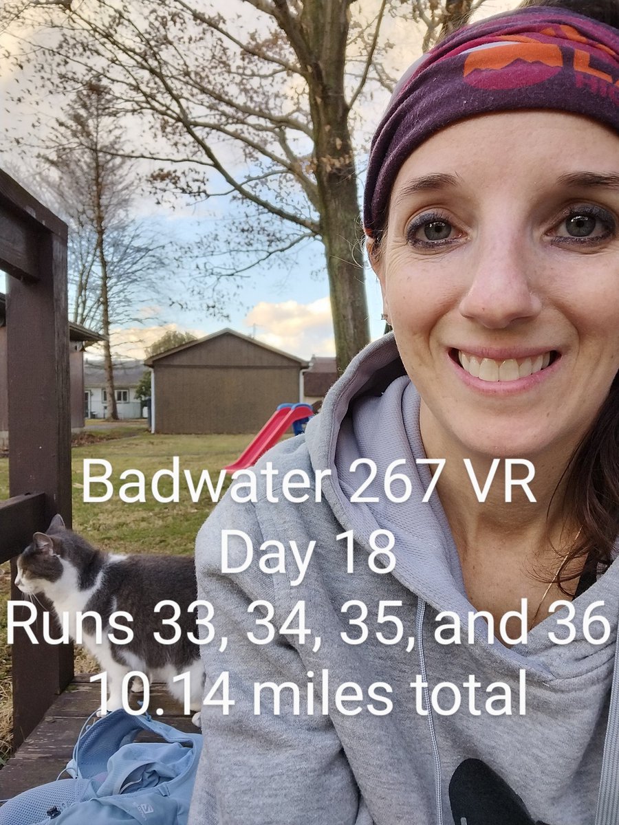 #badwater267vr #virtualrace #runstreak