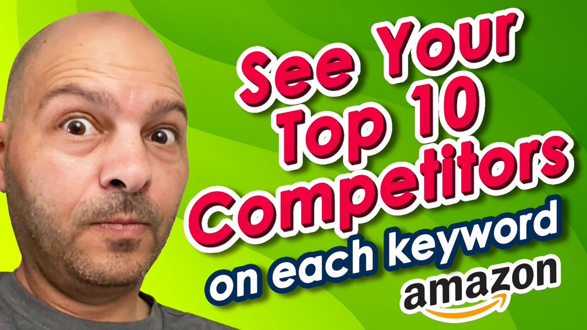 MyAmazonGuy's tweet photo. Now you can see what your competitors are doing, so you can better compete in the market.
Learn how to see your Top 10 Competitors on each keyword here:
https://t.co/RiqFoexMwu

#searchqueryperformance #keywordresearch https://t.co/IgolJvVbnB