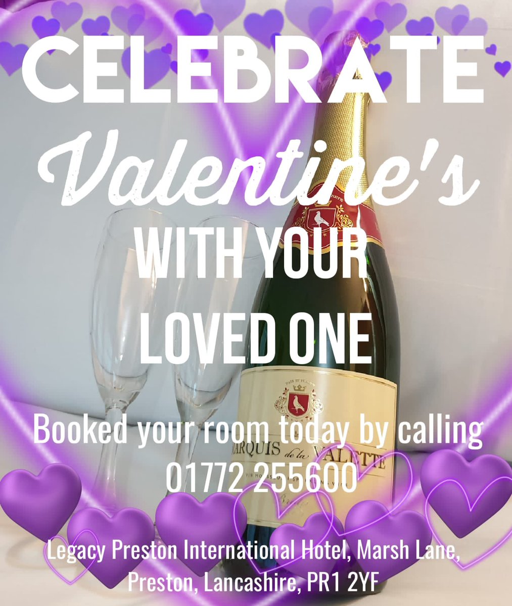 Legacy_Preston's tweet image. ❤️ Go on treat yourself and that special person in your life ❤️

#legacyhotels #valentines #stayover