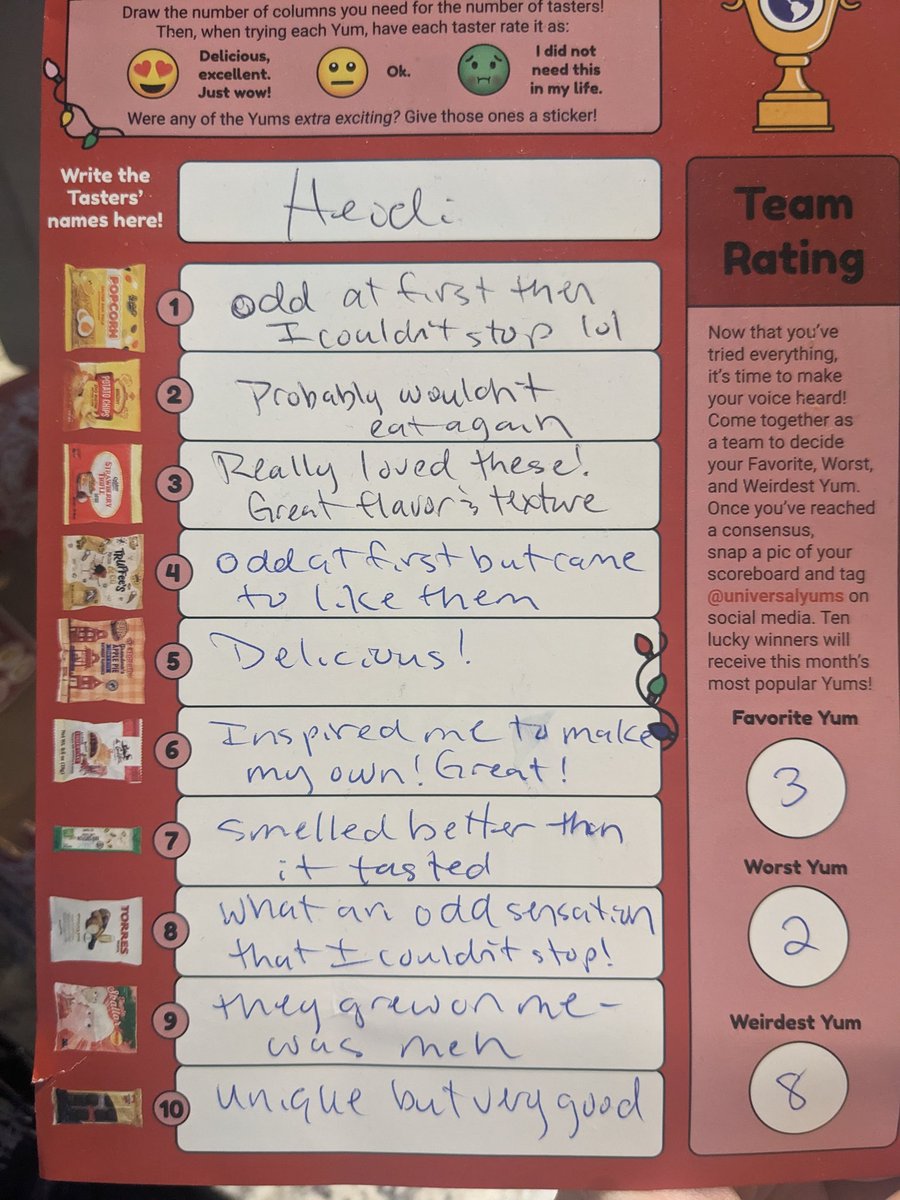 SpyroShurtagul's tweet image. Decided to give @UniversalYums a try for a year! I absolutely love #subscriptionboxes like these cause I get to try all sorts of new #snacks that I couldn&apos;t before. While I&apos;m a bit slow in getting through everything, I&apos;m excited to say I&apos;ve finished my first box! Was fun!