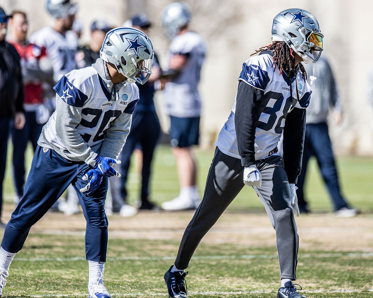 dallascowboys's tweet image. Not satisfied. 😤 In grind mode. 💪

#DALvsSF | #NFLPlayoffs | @oakley