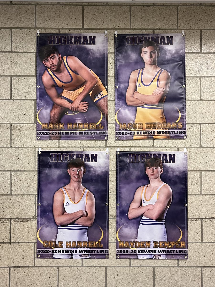 Hickman wrestling tournament is underway!! Let’s go Kewps!