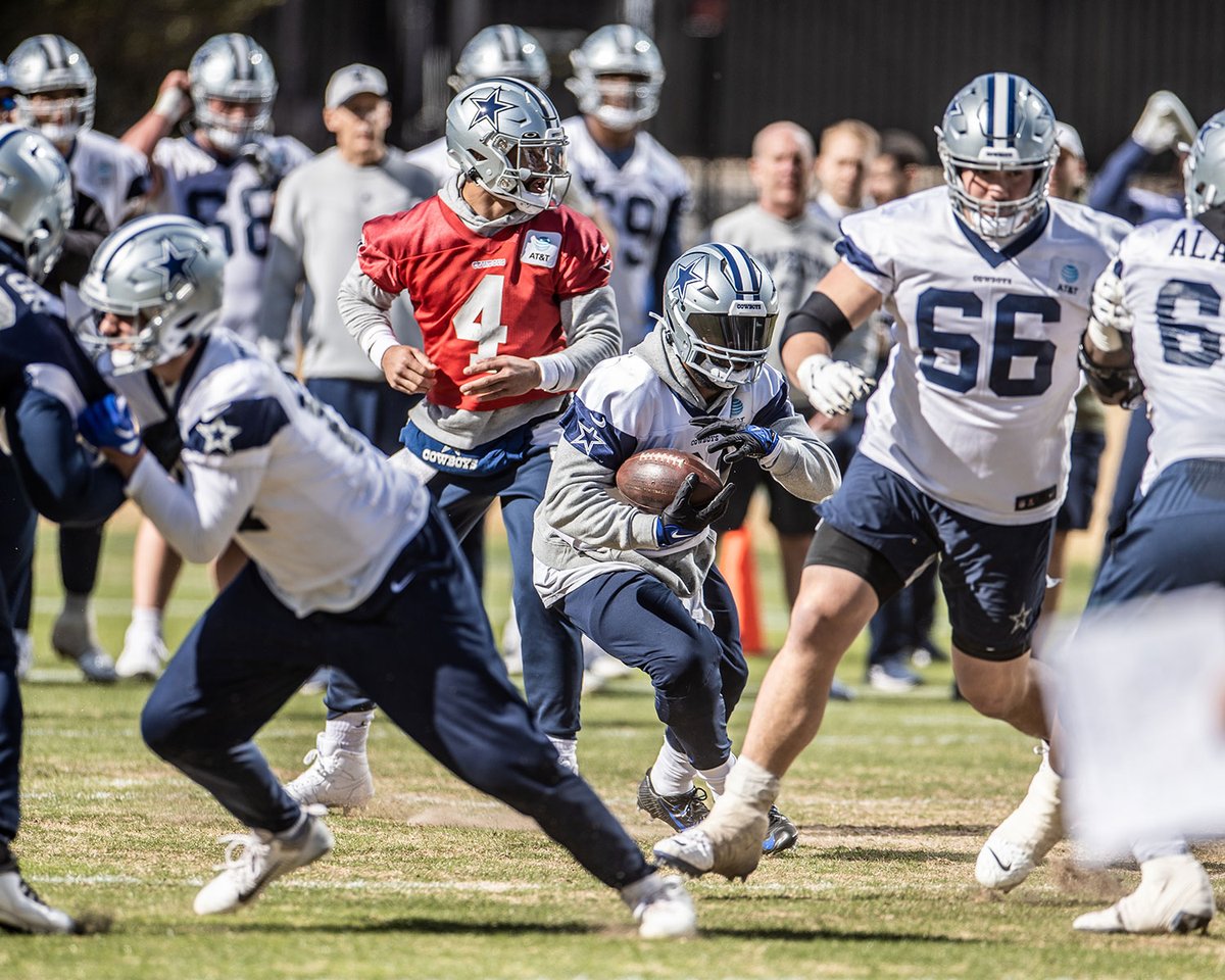 dallascowboys's tweet image. Not satisfied. 😤 In grind mode. 💪

#DALvsSF | #NFLPlayoffs | @oakley